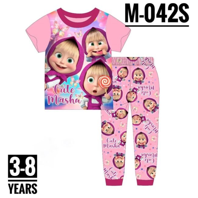 M-042S CUTE MASHA AGE 4 PYJAMAS