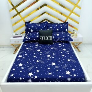 SKL2 BLUE LITTLE STARS 7/7 BEDSHEET