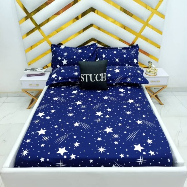 SKL2 BLUE LITTLE STARS 7/7 BEDSHEET