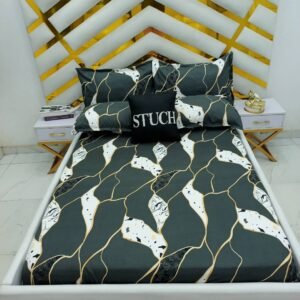 SJL1 DARK TILE 7/7 BEDSHEET