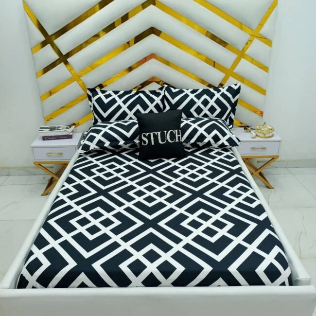 BLACK STACK 7/7 DUVET SET B