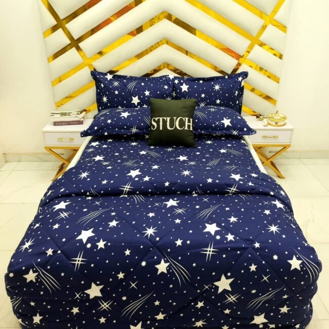 BLUE LITTLE STARS 7/7 DUVET SET