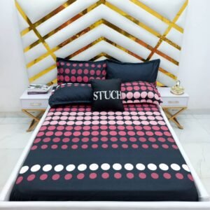 SKL2 COLOR POLKA  7/7 BEDSHEET