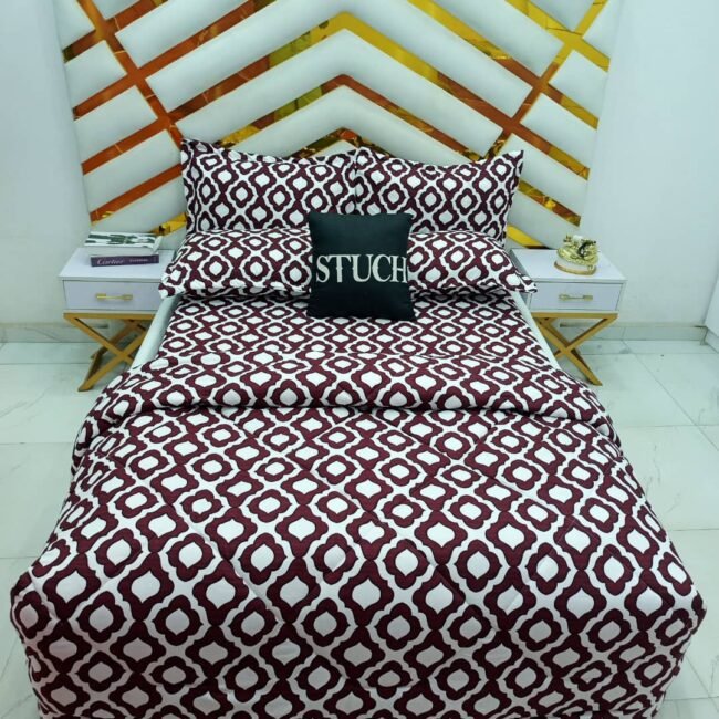 WINE DIAMOND 7/7 DUVET SET B