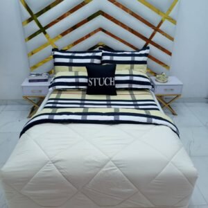COMBINED CREAM WITH NEW BURBERRY 7/7 DUVET SET