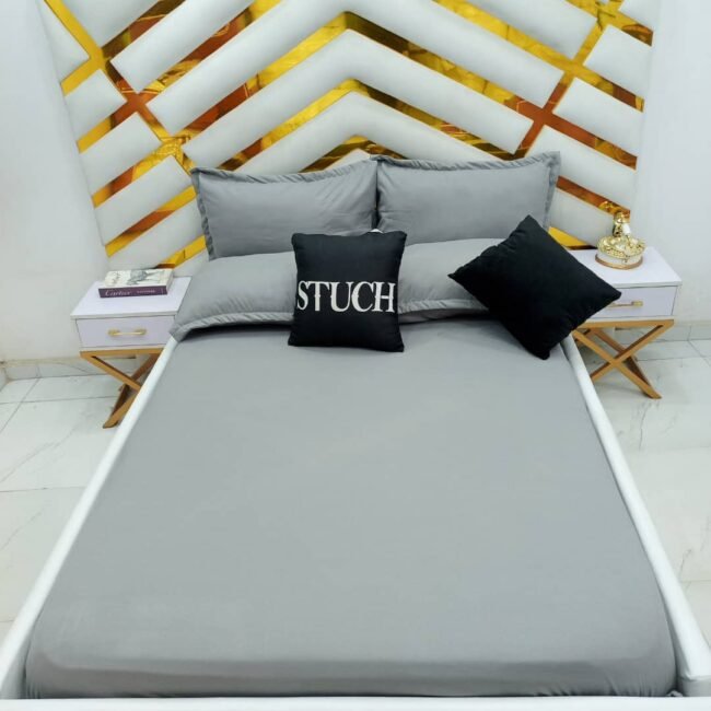 PLAIN  ASH 7/7 BEDSHEET