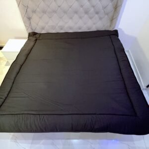 4/6 BLACK NEW MATTRESS TOPPER 3 INCH THICK (Size 48/72 inches)