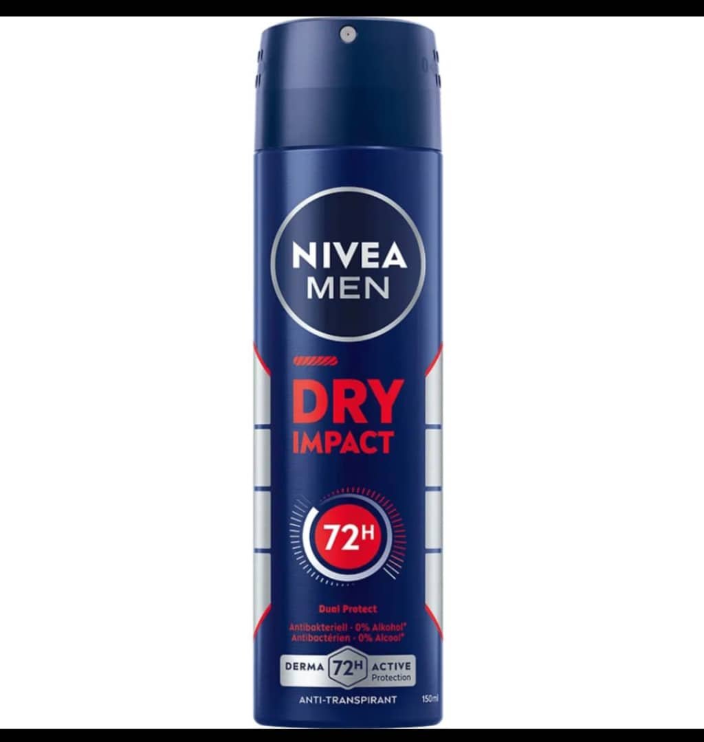 NIVEA MEN SPRAY 72HRS ANTIPERSPIRANT