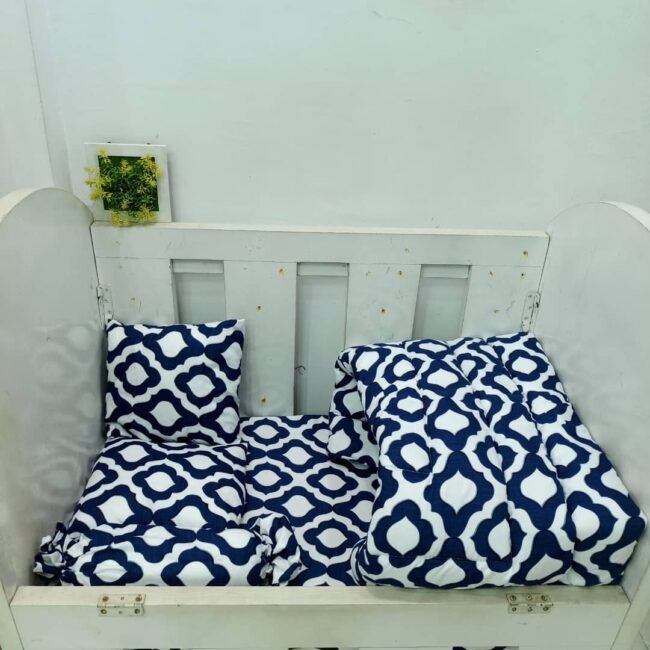 015 BLUE DIAMOND   BABYCOT SET