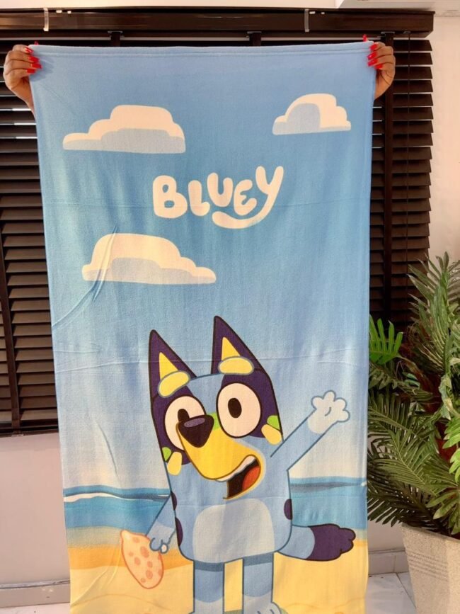 BLUEY KIDS LARGE TOWEL 28/51 INCHES