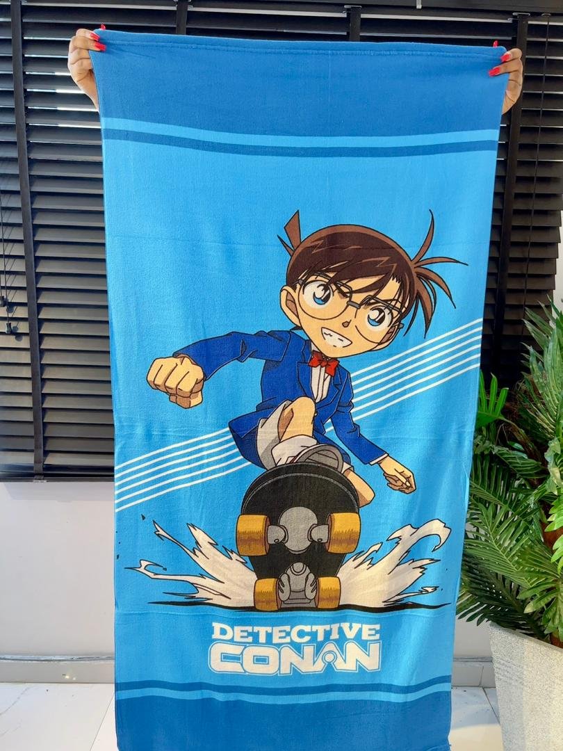 BLUE DETECTIVE KIDS LARGE TOWEL 28/51 INCHES
