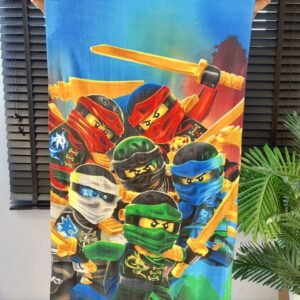 NINJAGO KIDS LARGE TOWEL 28/51 INCHES