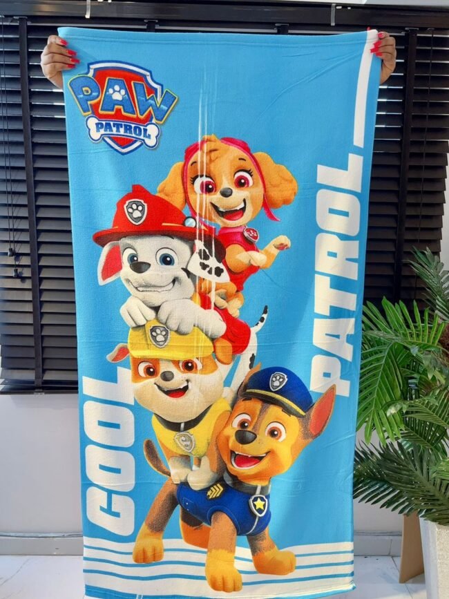COOL PAW PATROL KIDS LARGE TOWEL 28/51 INCHES