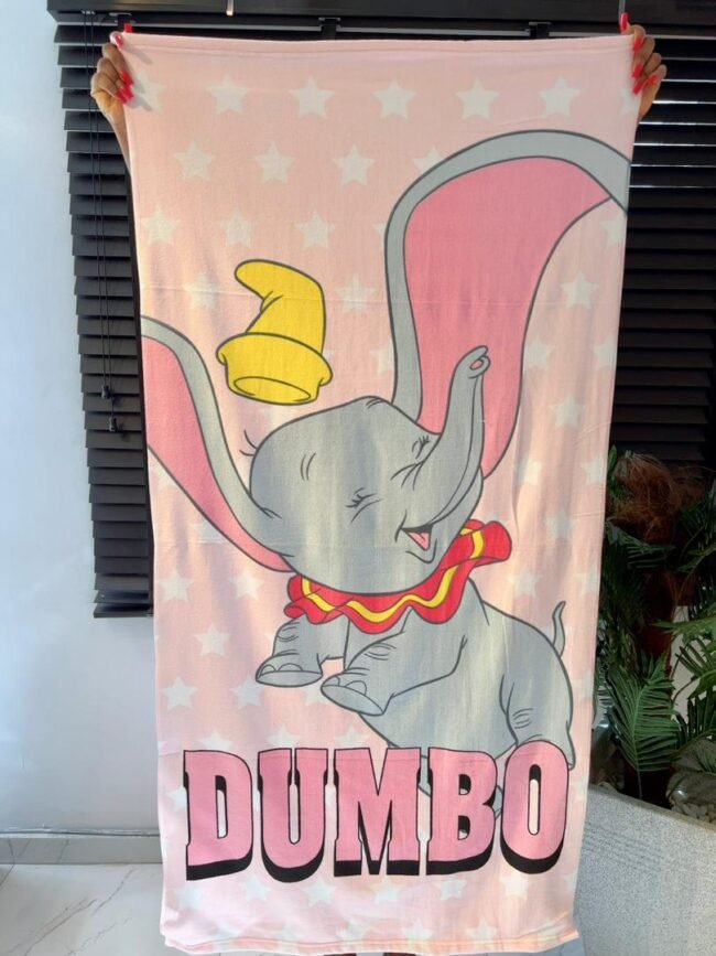 DUMBO KIDS LARGE TOWEL 28/51 INCHES