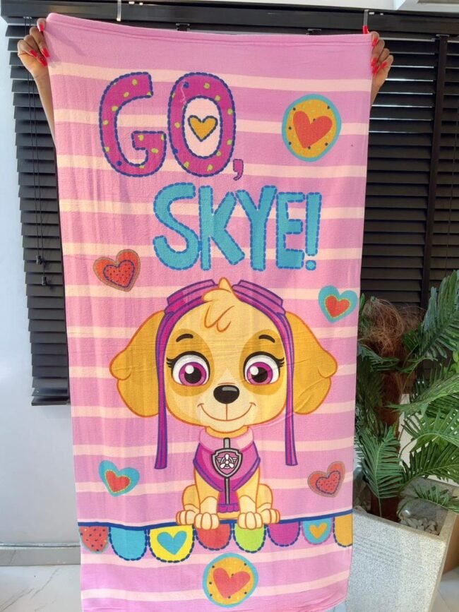 GO SKYE KIDS LARGE TOWEL 28/51 INCHES