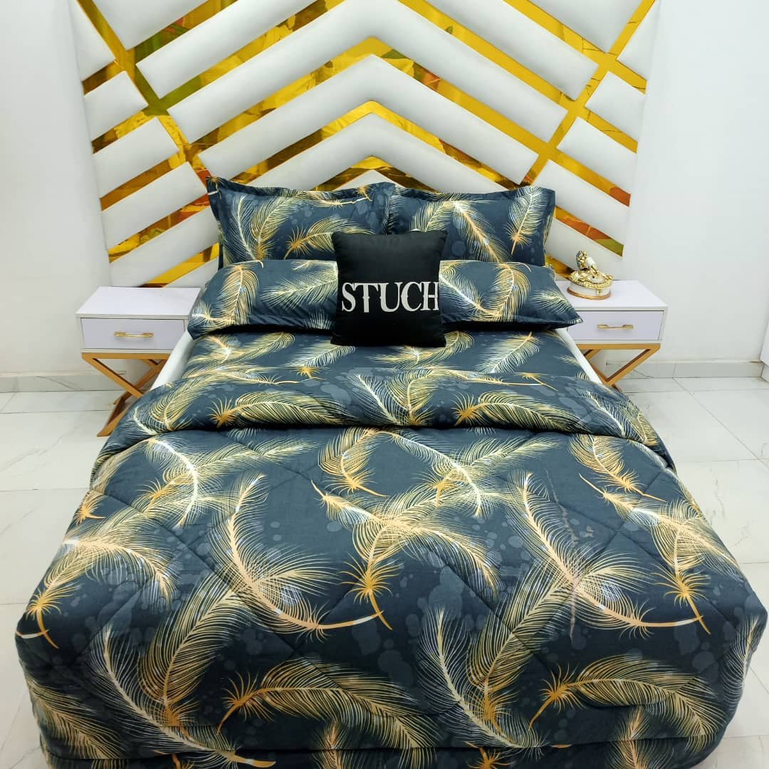 GOLDEN FEATHER 7/7 DUVET SET