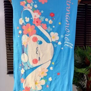 BLUE TEDDY KIDS LARGE TOWEL 28/51 INCHES