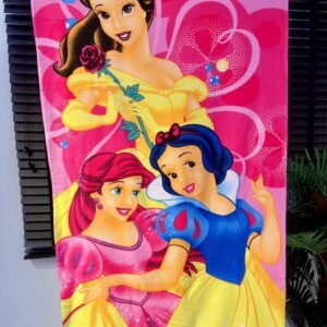 3 PRINCESS KIDS LARGE TOWEL 28/51 INCHES