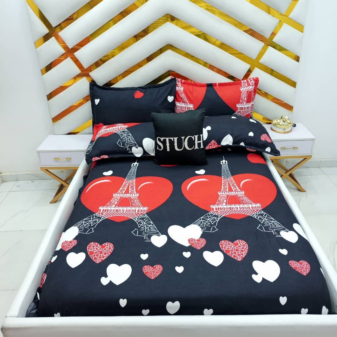 SLL3 LOVE EIFFEL TOWER 7/7 BEDSHEET