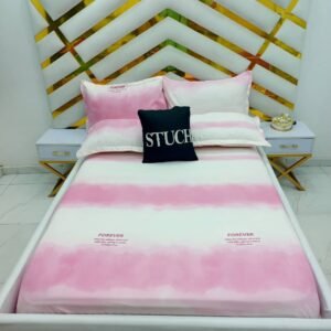 SFL6 PINK WHITE FOREVER 7/7 BEDSHEET