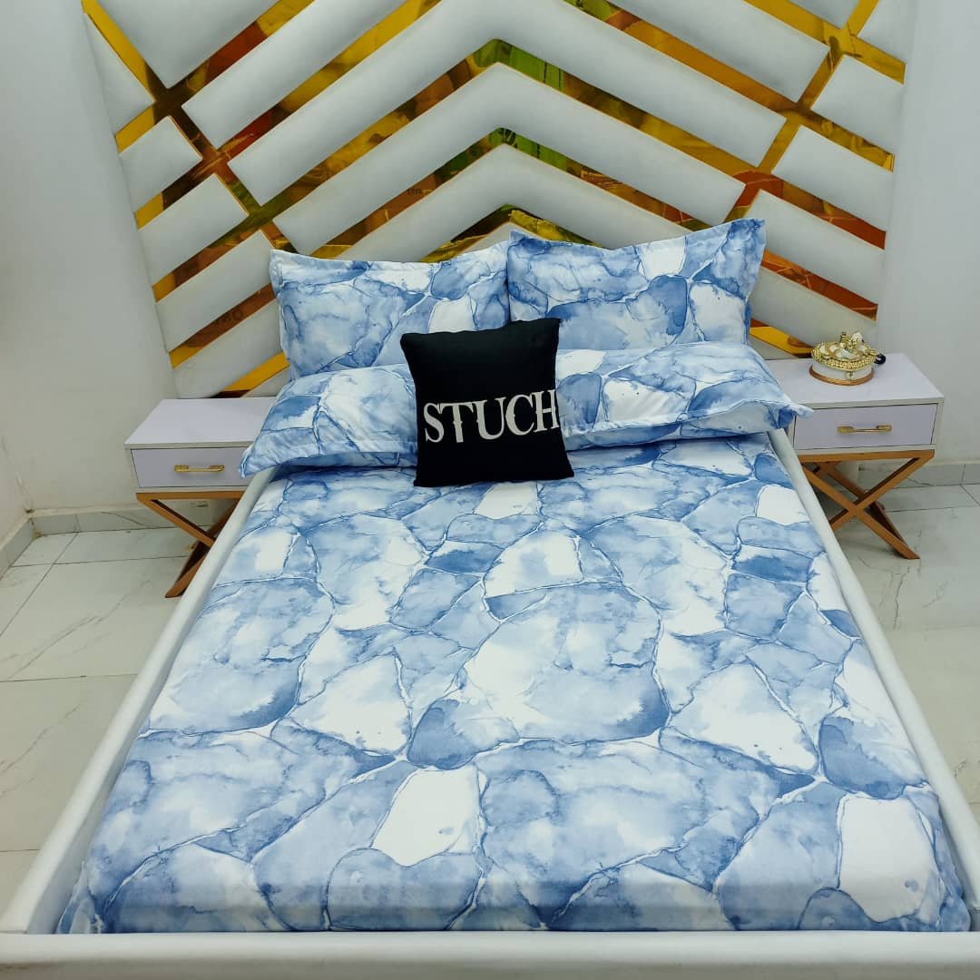 SLL5 BLUE MABLE 7/7 BEDSHEET