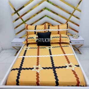 SFL6 YELLOW STAR 7/7 BEDSHEET