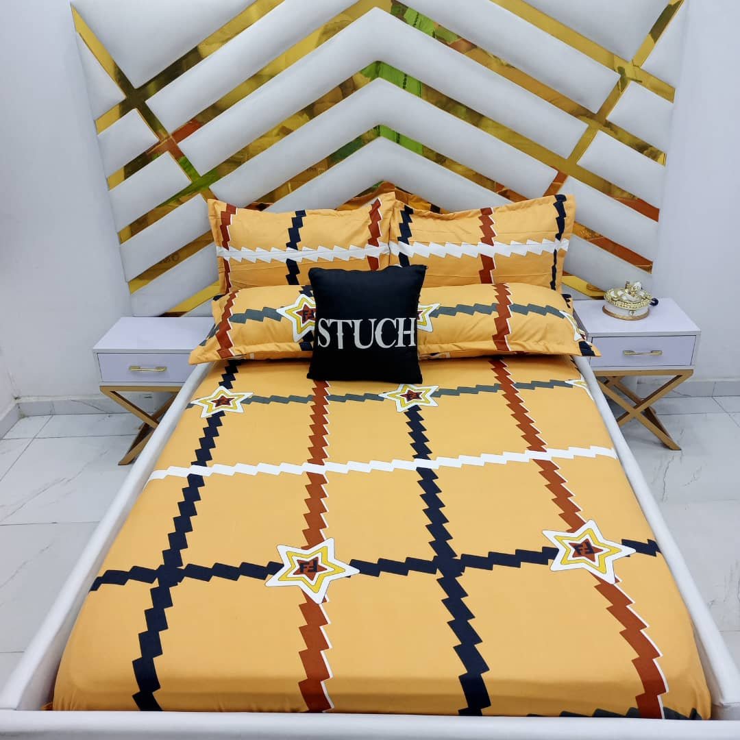 SFL6 YELLOW STAR 7/7 BEDSHEET