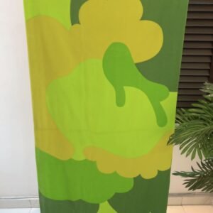 GREEN FLOWER KIDS LARGE TOWEL 28/51 INCHES