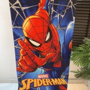 BLUE MAVEL SPIDERMAN KIDS LARGE TOWEL 28/51 INCHES