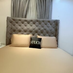 EGYPTIAN STANDARD 100% COTTON PLAIN BROWN 7 by 7 BEDSHEETS