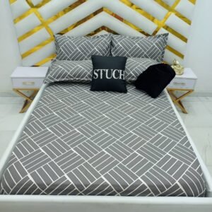 100% EGYPTIAN COTTON GRAY MAIZE 7/7 BEDSHEET
