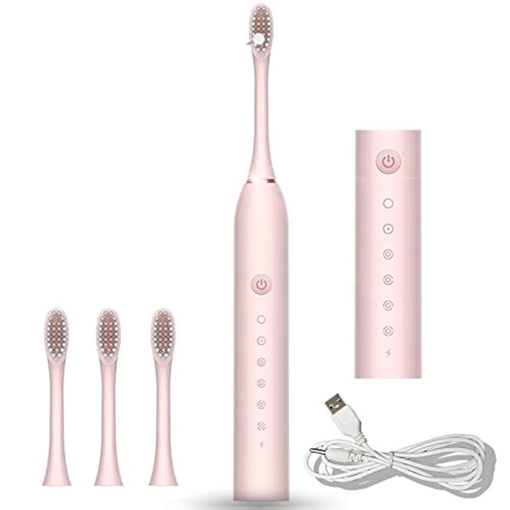 PINK X-5 SONIC ELECTRIC TOOTHBRUSH