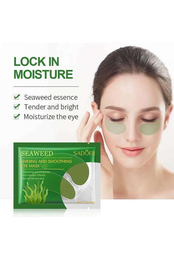 Seaweed shining and smoothing eyemask