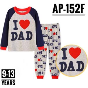 A-152F I LOVE DAD AGE 10 PYJAMAS