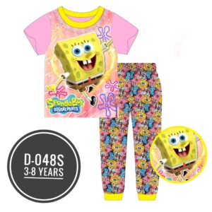 D-048S SPONGEBOB AGE 6 PYJAMAS