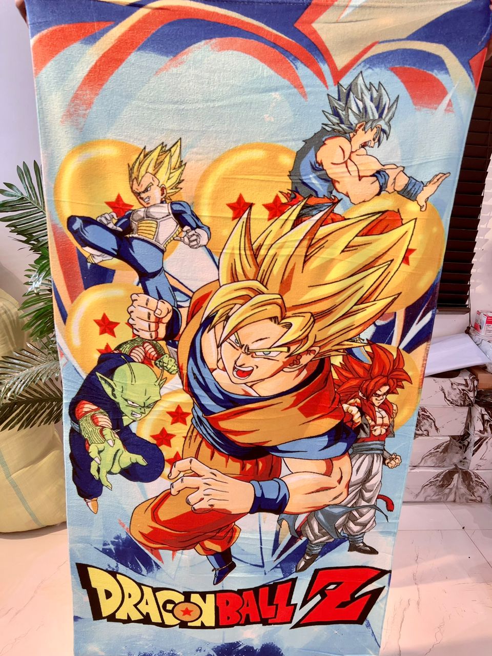 STAR DRAGONBALL KIDS LARGE TOWEL 28/51 INCHES