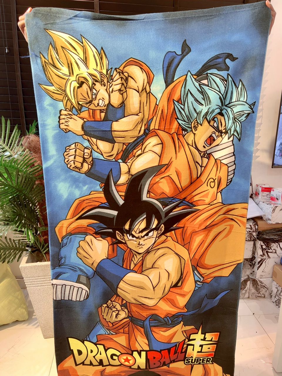 SUPER DRAGONBALL KIDS LARGE TOWEL 28/51 INCHES