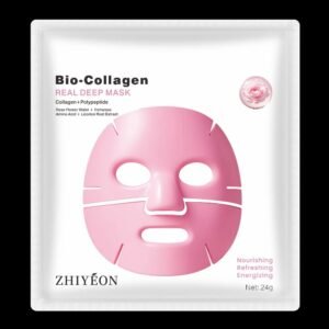 ROSE FLOWER WATER BIO-COLLAGEN DEEP GLASS SKIN MASK