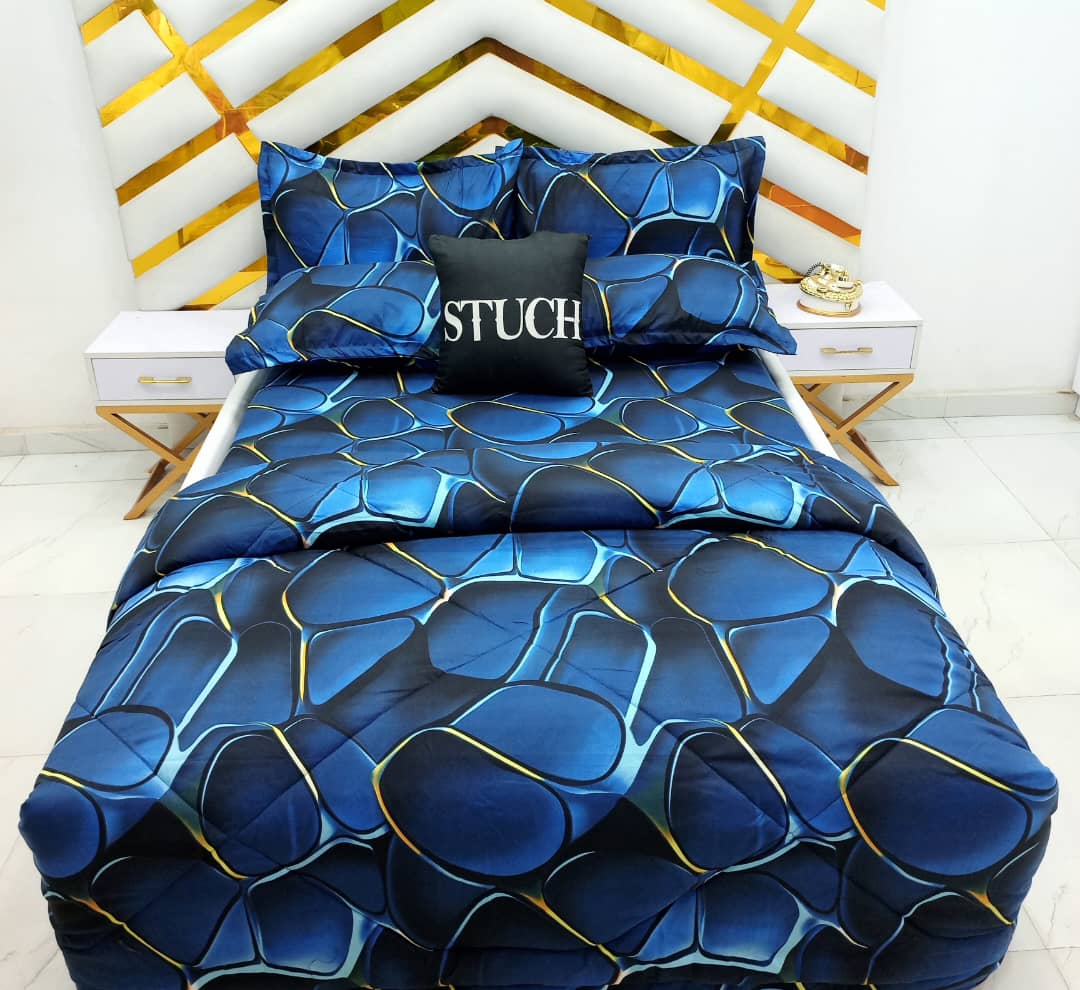 BLUE MATRIX 7/7 DUVET SET