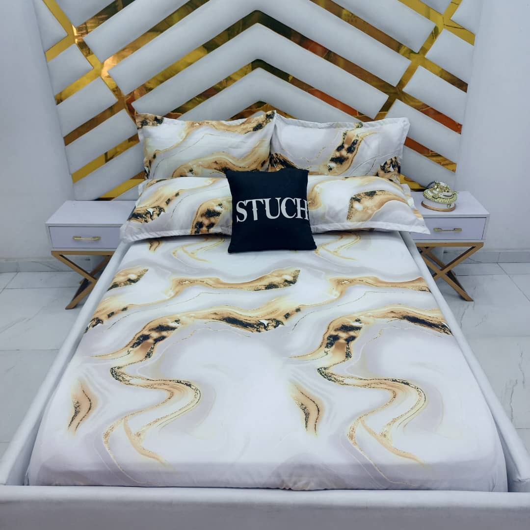 SLL3 GOLD MABLE 7/7 BEDSHEET