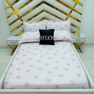 PINK RIBBON EXTRALARGE BEDSHEET