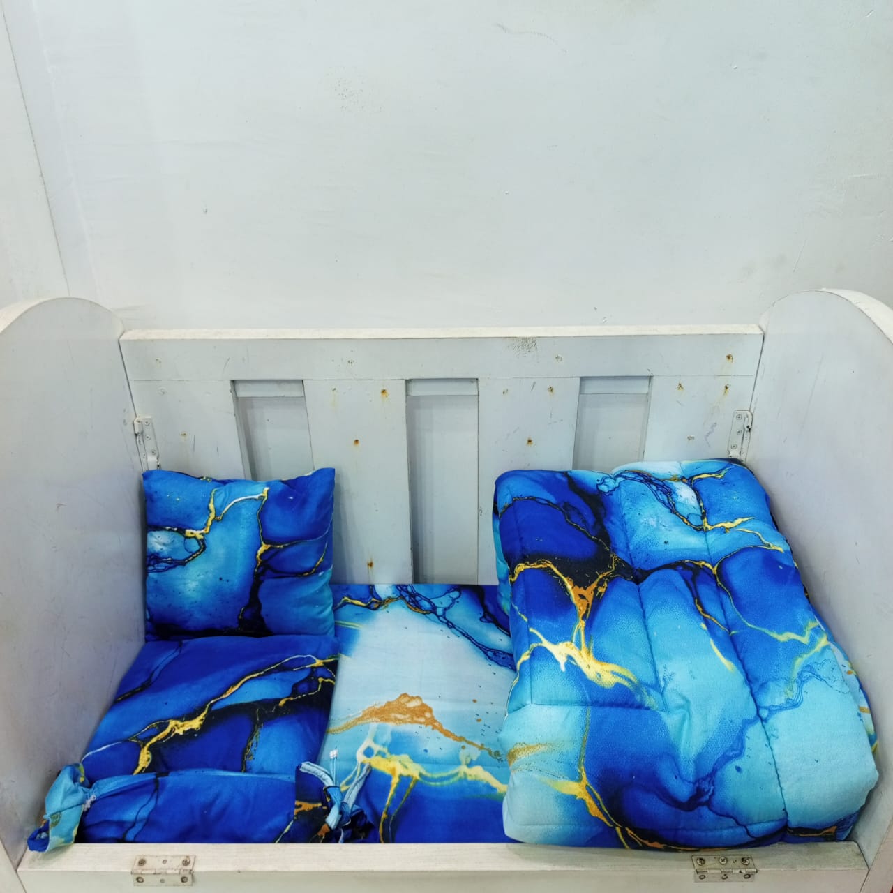 133 OCEAN WEAVE BABYCOT SET