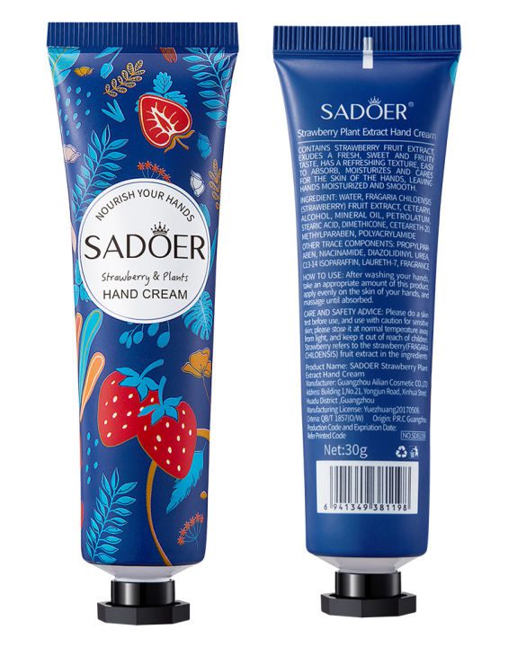 STRAWBERRY  NOURISHIING 30g MINI HAND CREAM