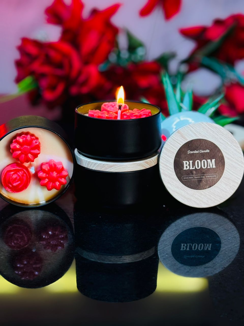 BLOOM SCENTED CANDLE (100g)
