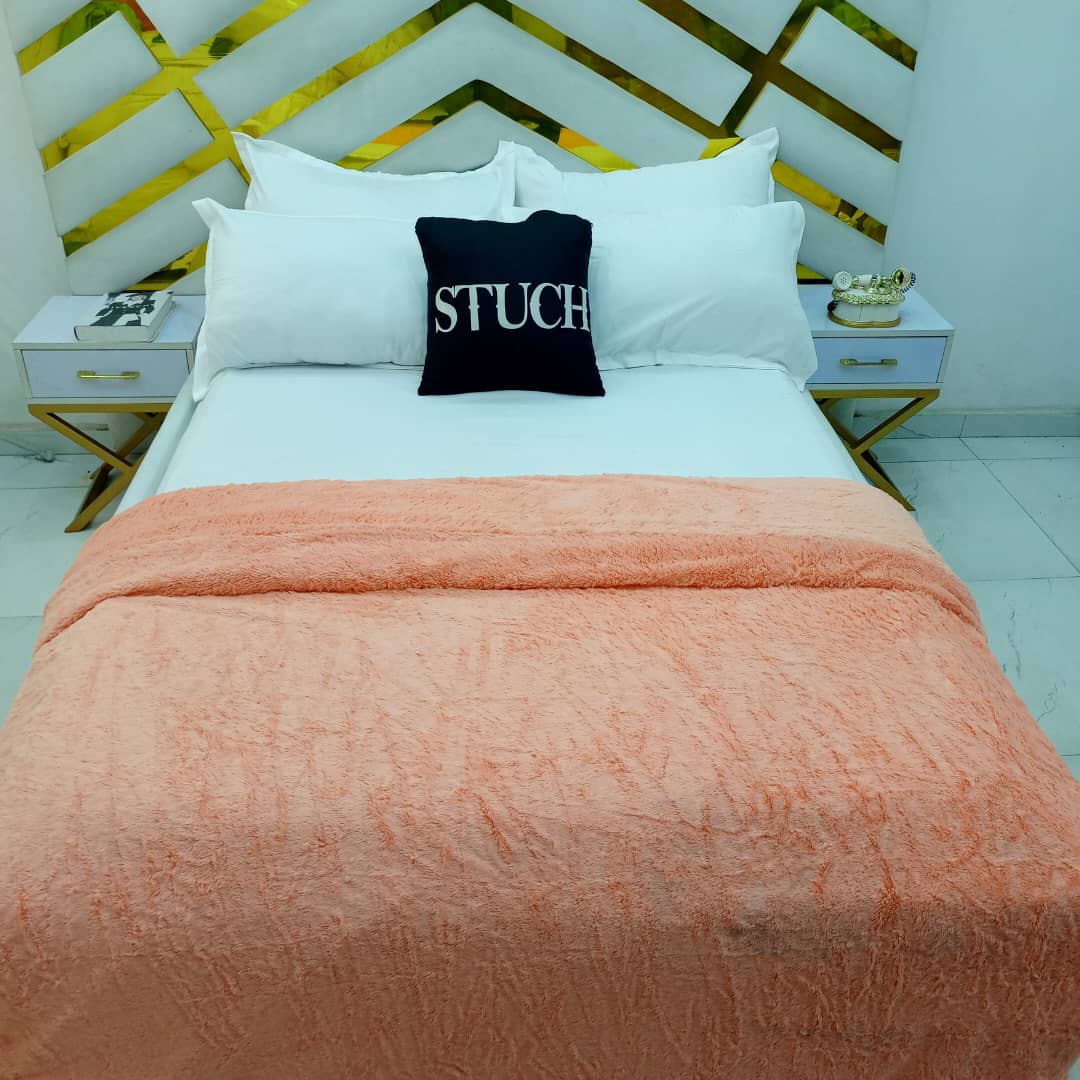 PEACH FUR DUVET ONLY