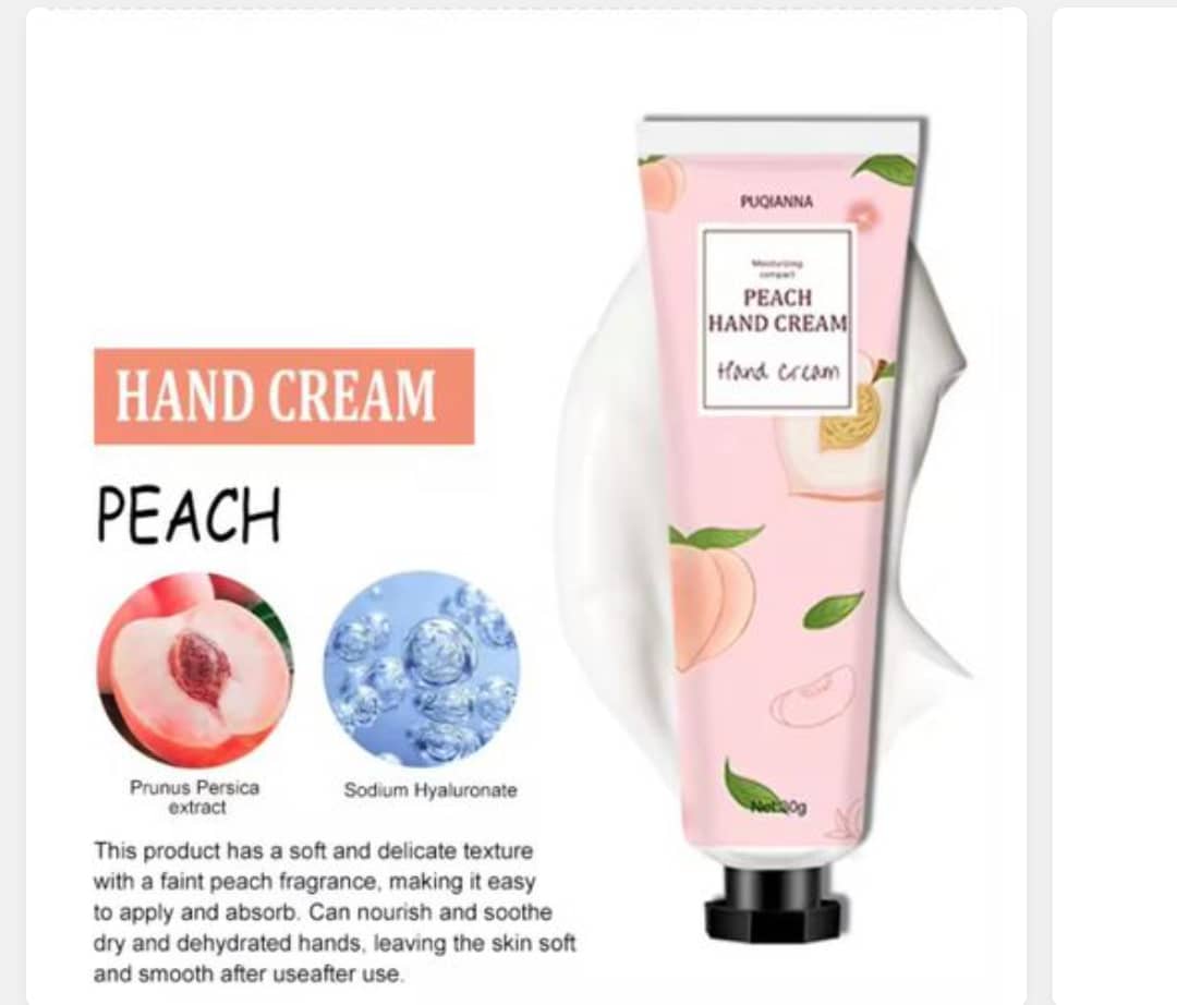 PEACH 30g MINI HAND CREAM