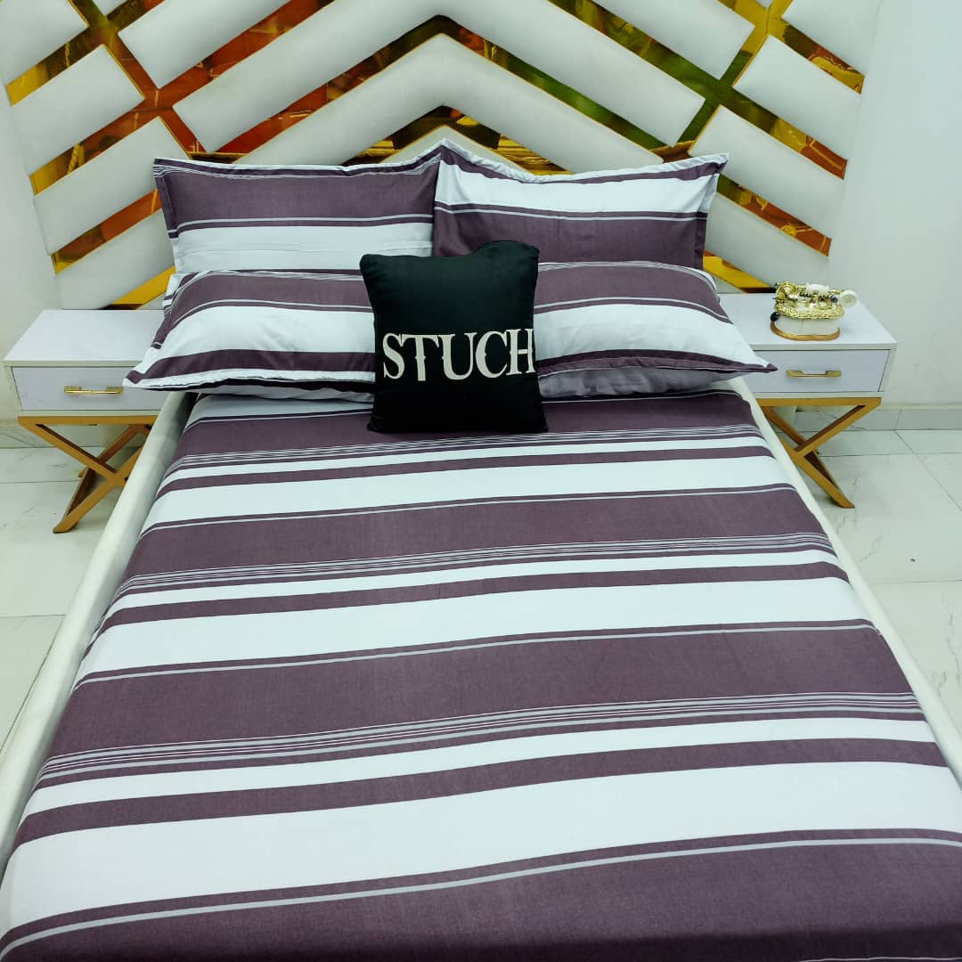 SHL8 LILAC LINE 7/7 BEDSHEET