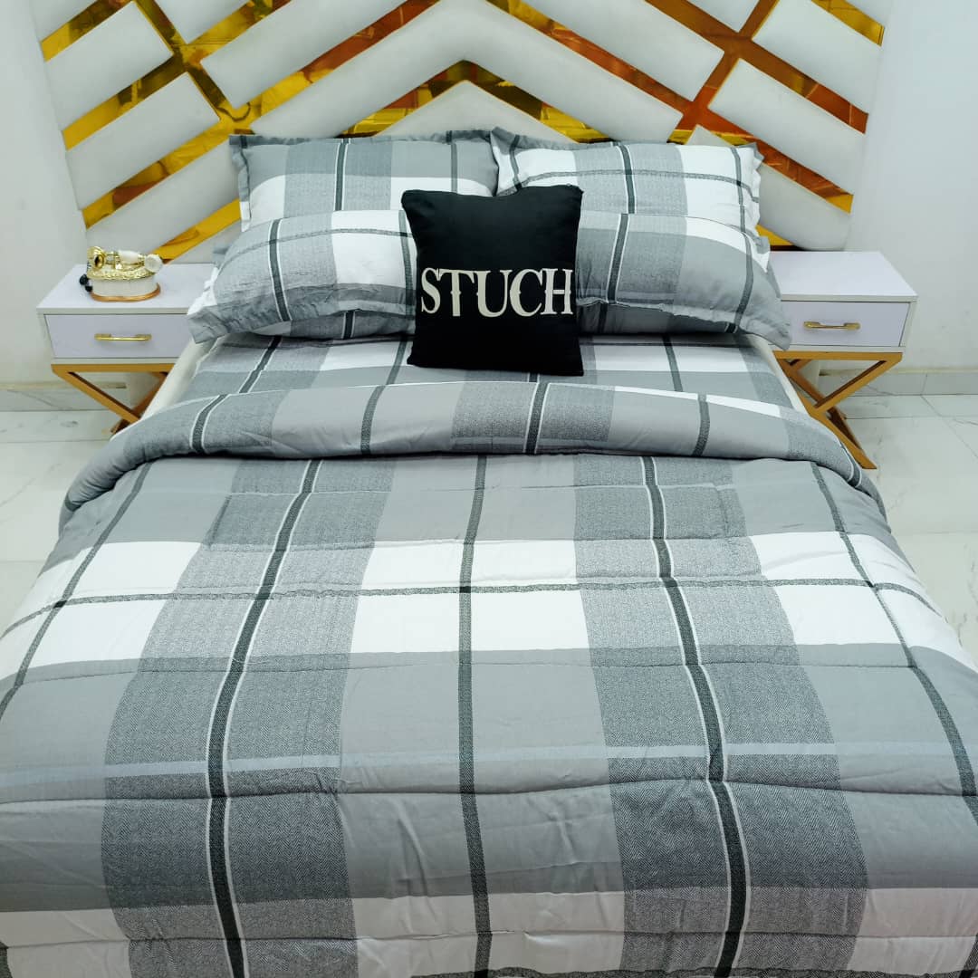 ASH CHECK 7/7 DUVET SET