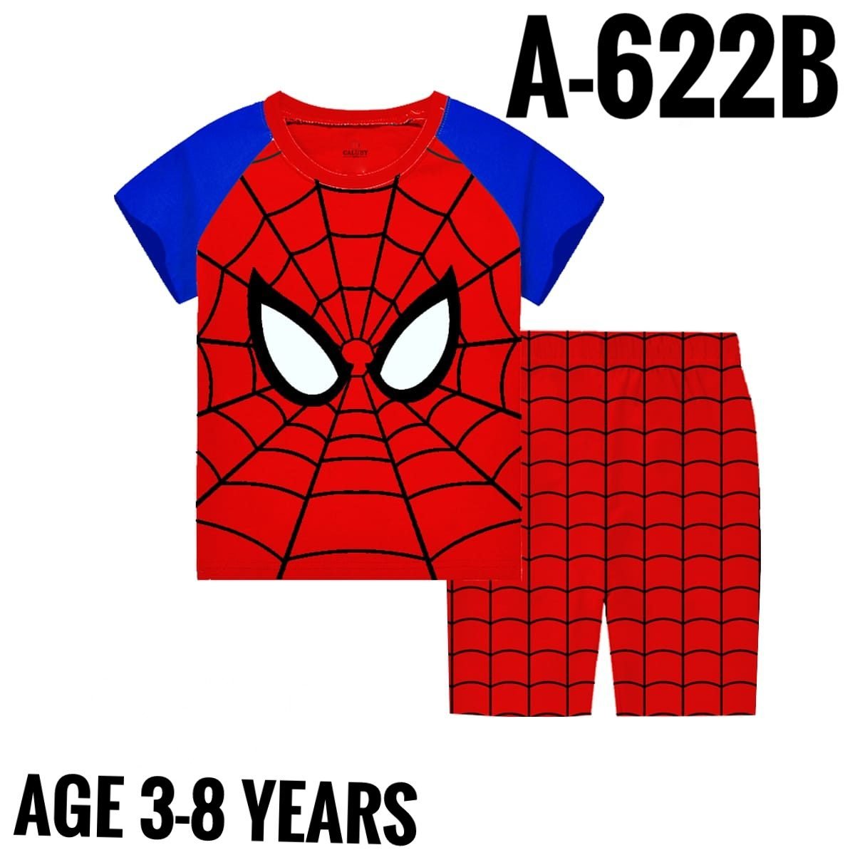 A-622B RED SPIDCERMAN AGE 7 PYJAMAS