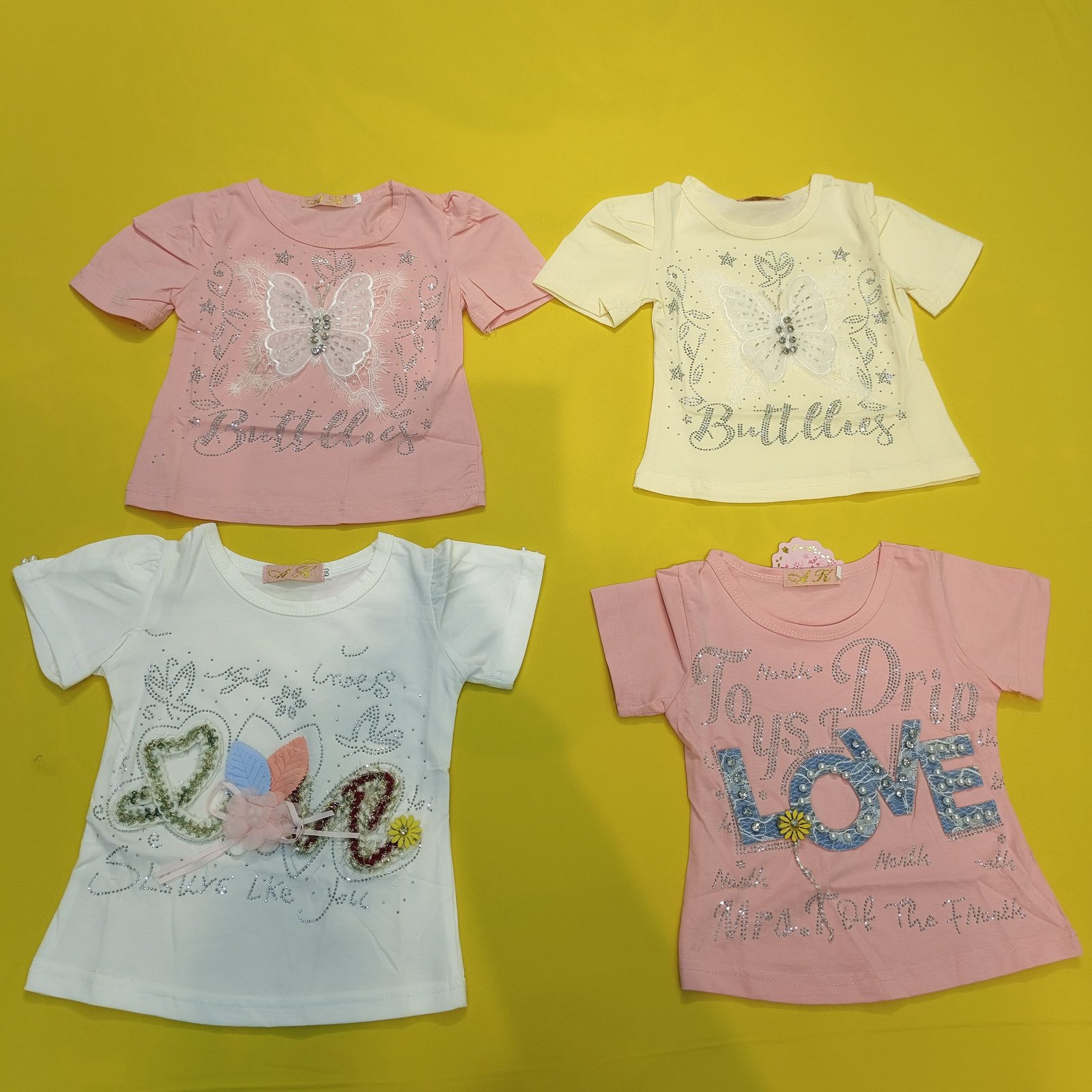 3Month LUXURY STONE KIDS TOP (60cm) 4piece set A003
